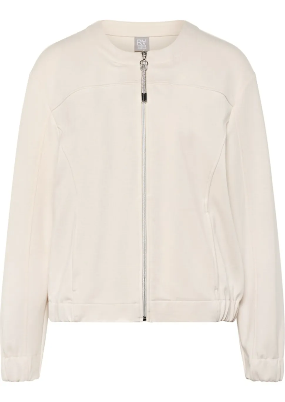 Blouson en jersey avec fermeture zippée