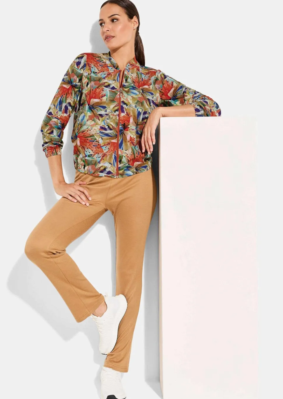 Blouson en jersey de viscose