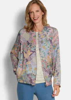 Blouson léger en satin de viscose