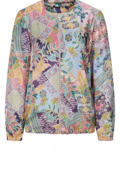 Blouson léger en satin de viscose