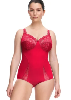 Body sans armatures orné de dentelle