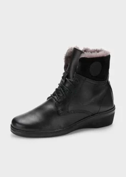 Bottes d'hiver avec fourrure d'agneau