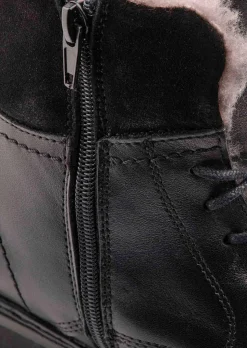 Bottes d'hiver avec fourrure d'agneau