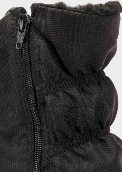 Bottes d’hiver doublées avec zip