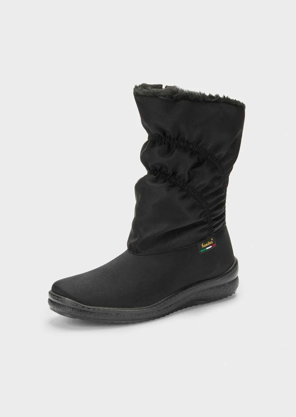Bottes d’hiver doublées avec zip