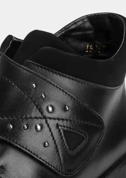 Bottines avec fermeture velcro