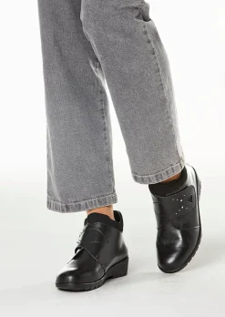 Bottines avec fermeture velcro