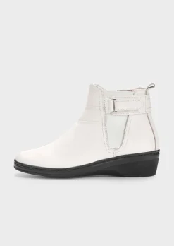 Bottines avec fourrure d'agneau