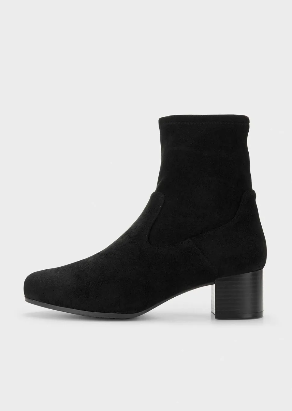 Bottines en aspect daim