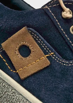 Bottines en cuir suédé