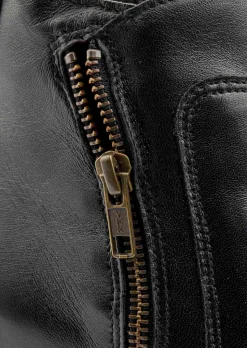 Bottines en cuir véritable