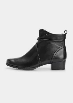 Bottines féminines avec zip