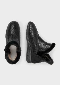 Bottines à tige ample