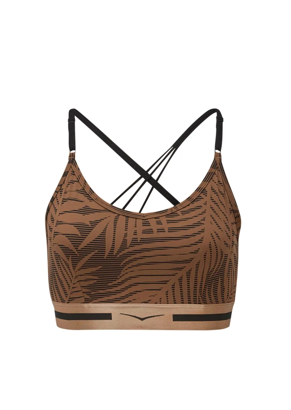 Brassière de sport avec doublure en mesh