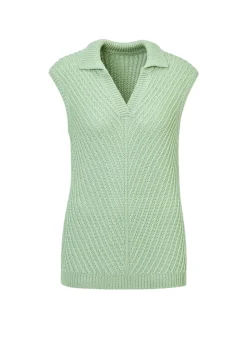 Bustier en tricot à encolure en V