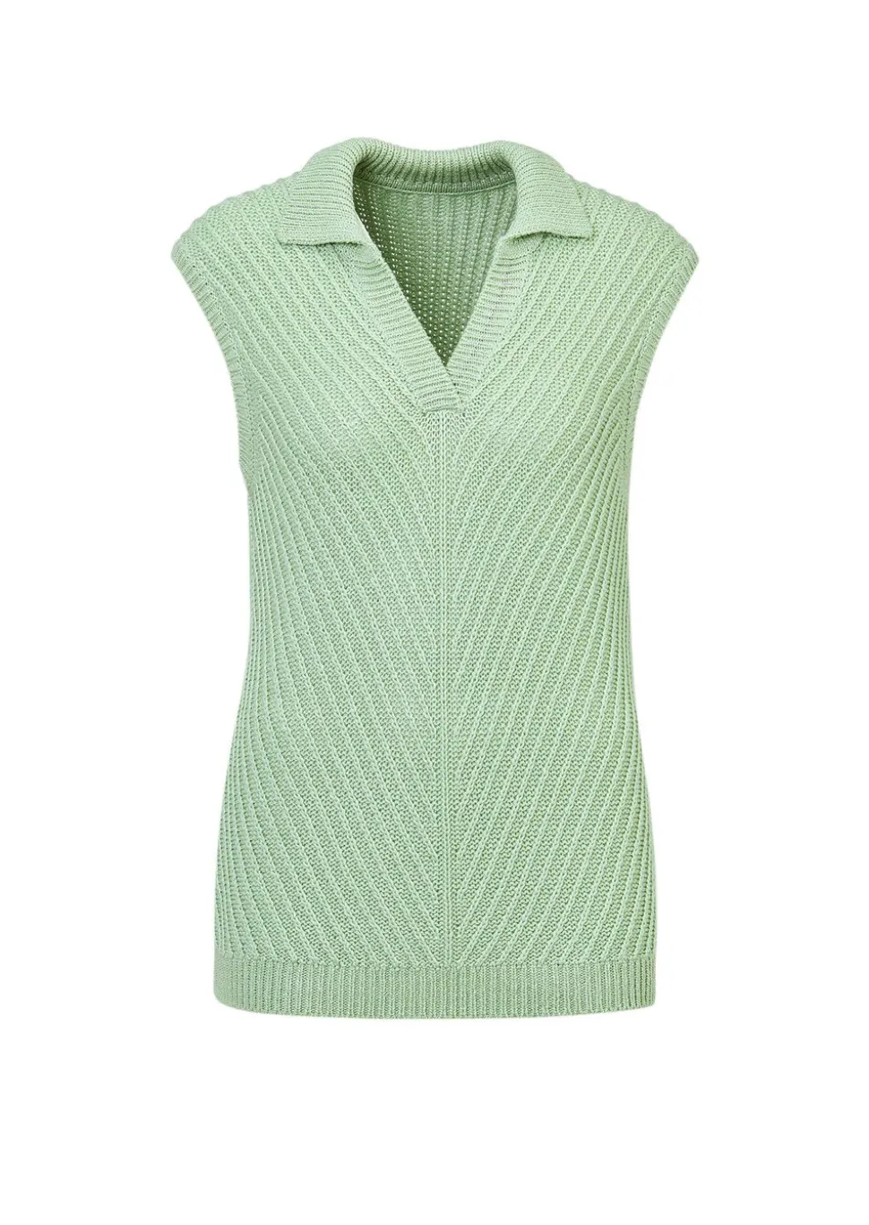 Bustier en tricot à encolure en V