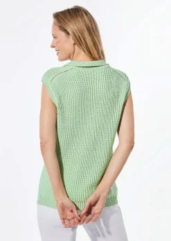 Bustier en tricot à encolure en V