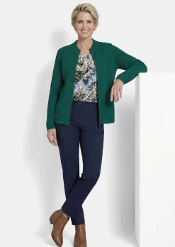 Cardigan avec structure à effet 3D