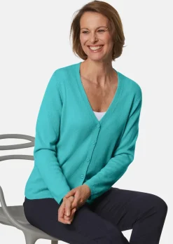Cardigan col V en cachemire