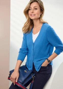 Cardigan col V en cachemire