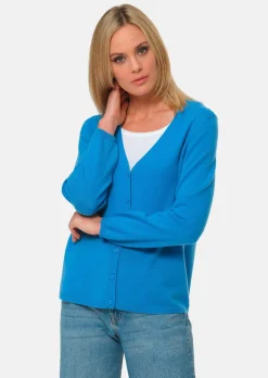 Cardigan col V en cachemire