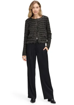 Cardigan coupe courte orné de paillettes