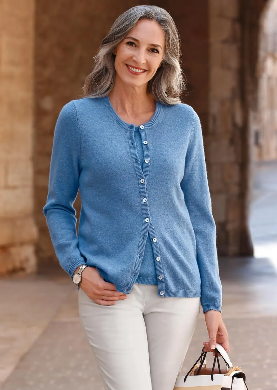 Cardigan en cachemire