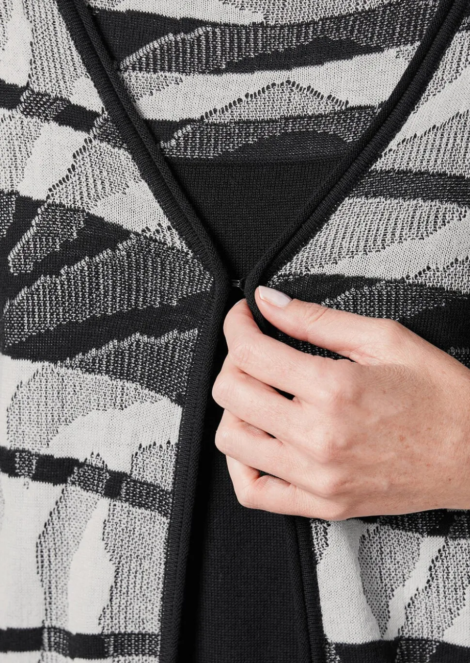 Cardigan à encolure en V