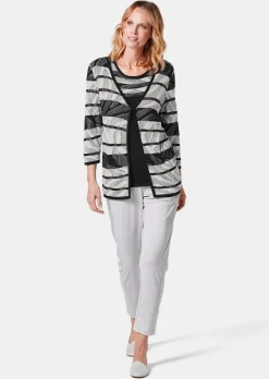 Cardigan à encolure en V