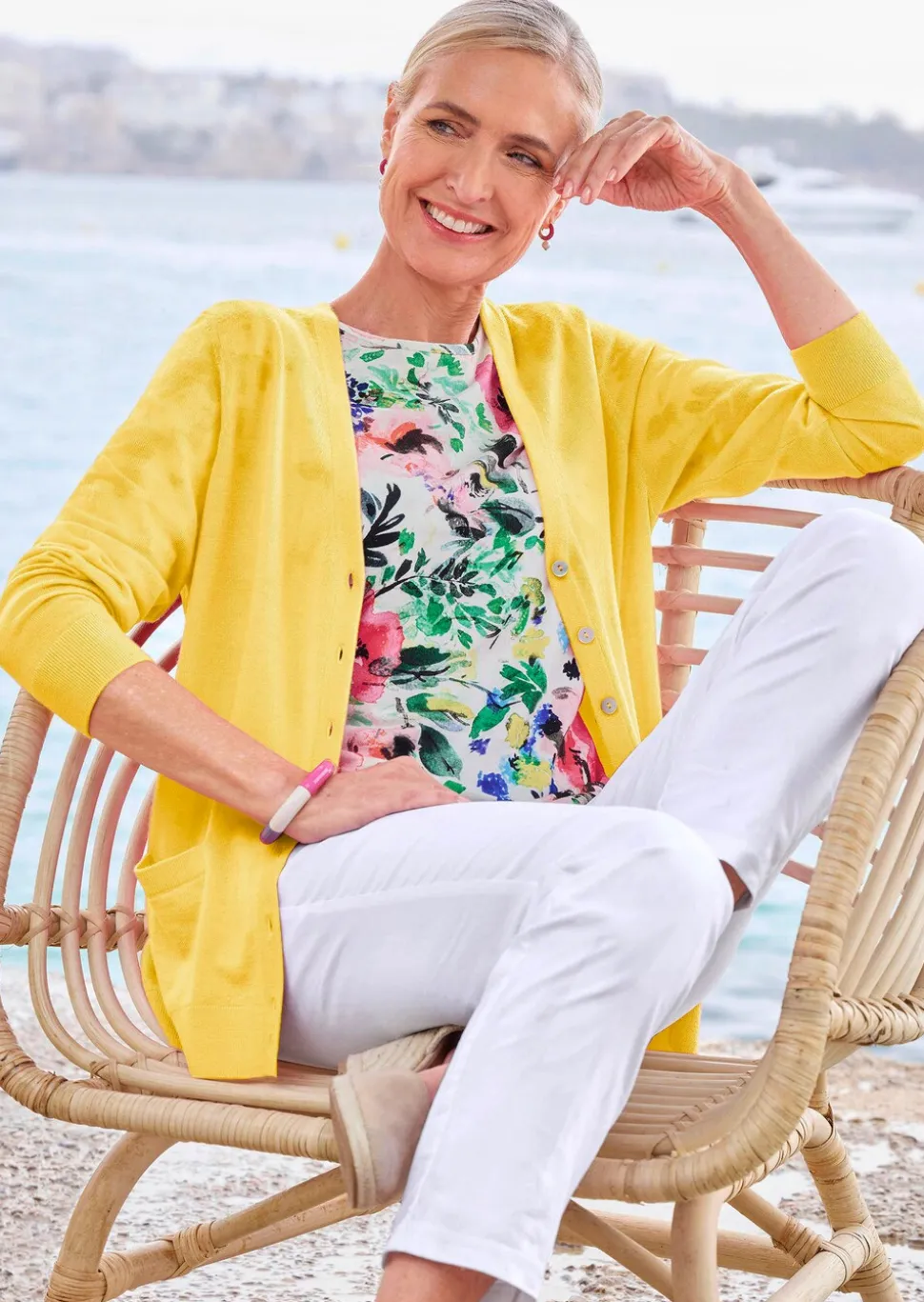 Cardigan en pure laine Mérinos