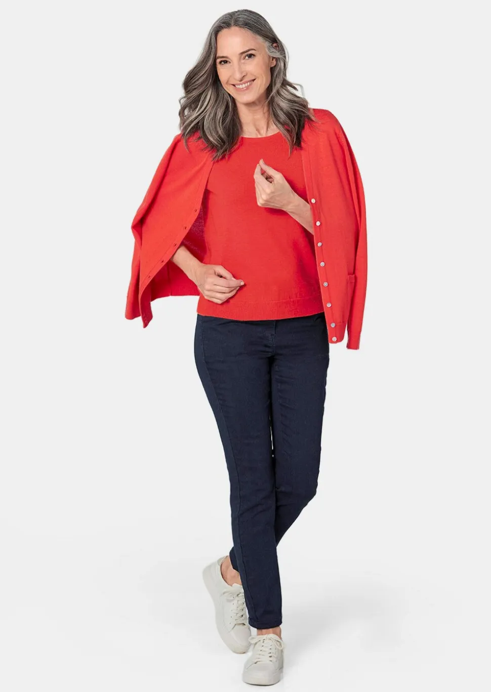 Cardigan en pure laine Mérinos