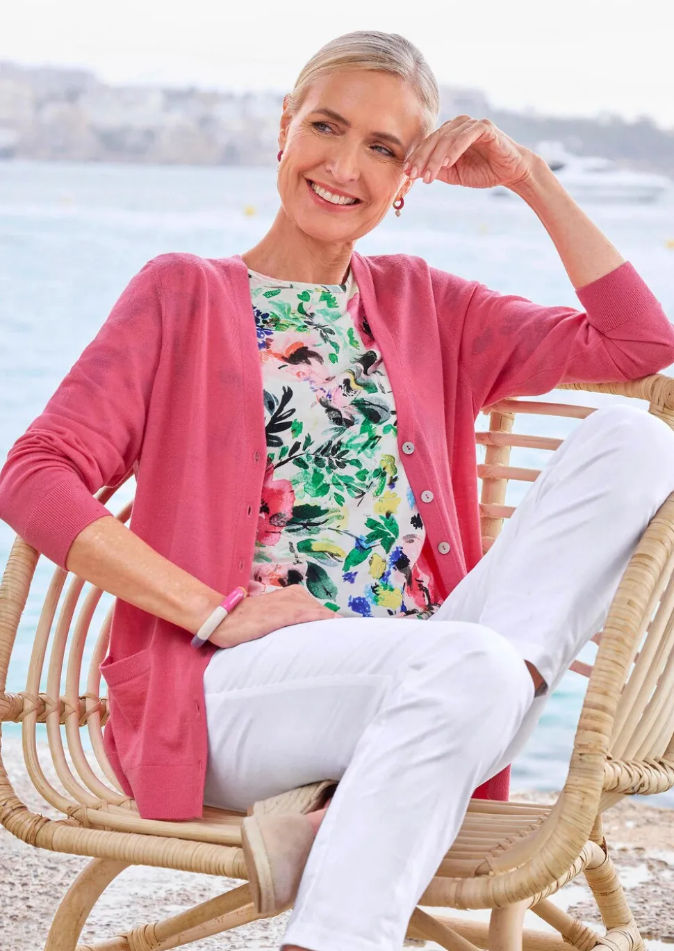 Cardigan en pure laine Mérinos