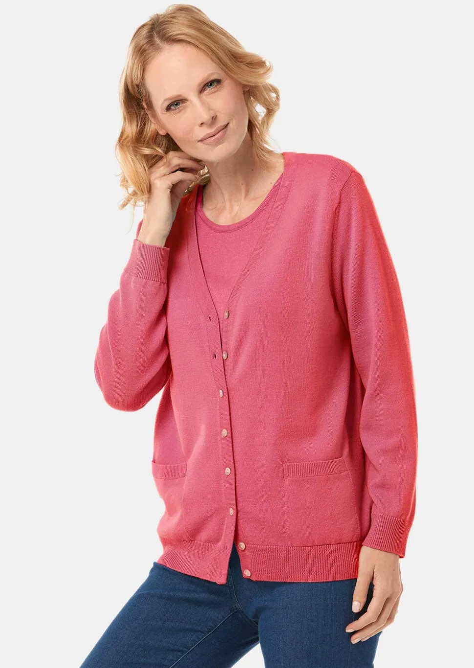 Cardigan en pure laine Mérinos