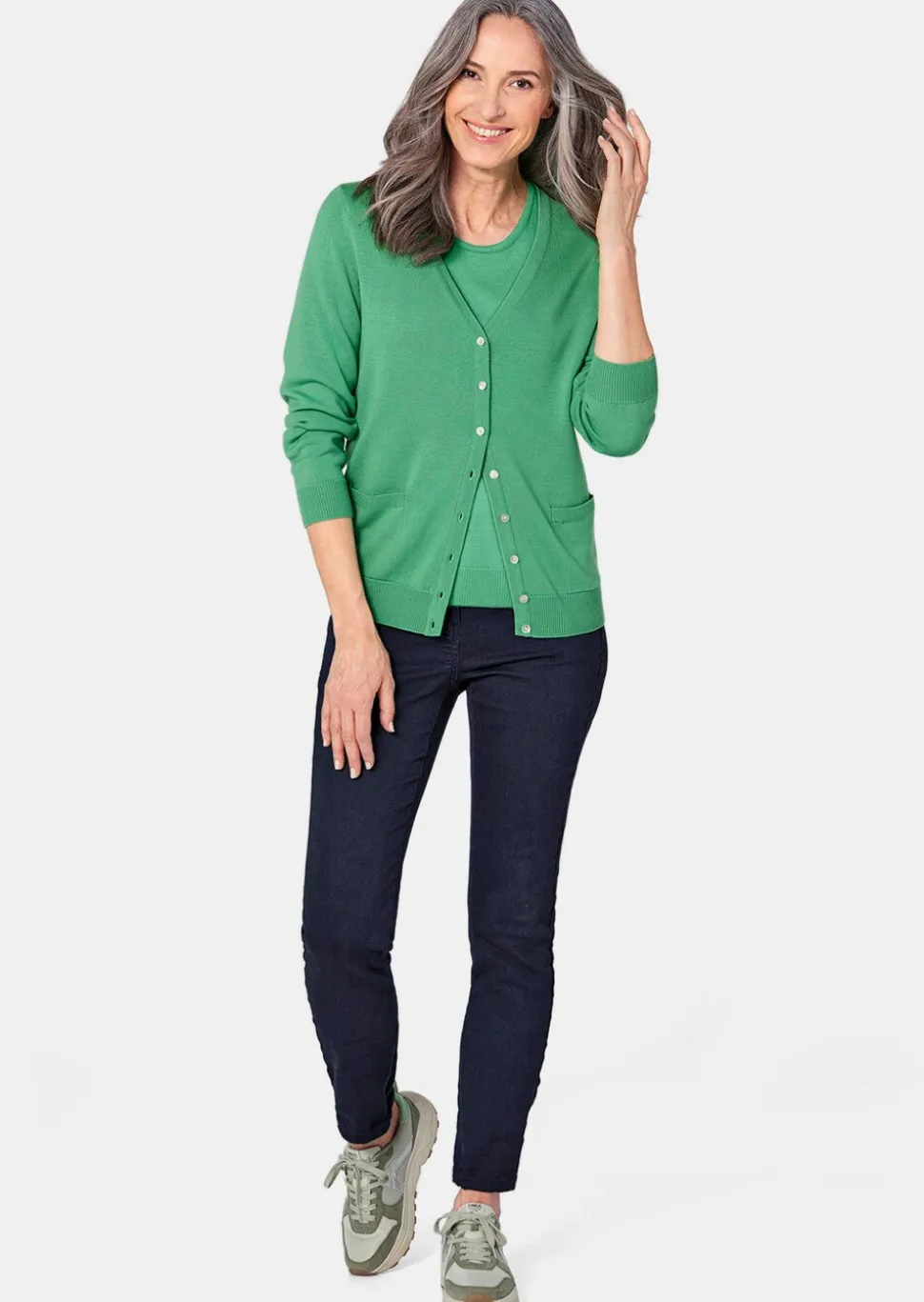 Cardigan en pure laine Mérinos