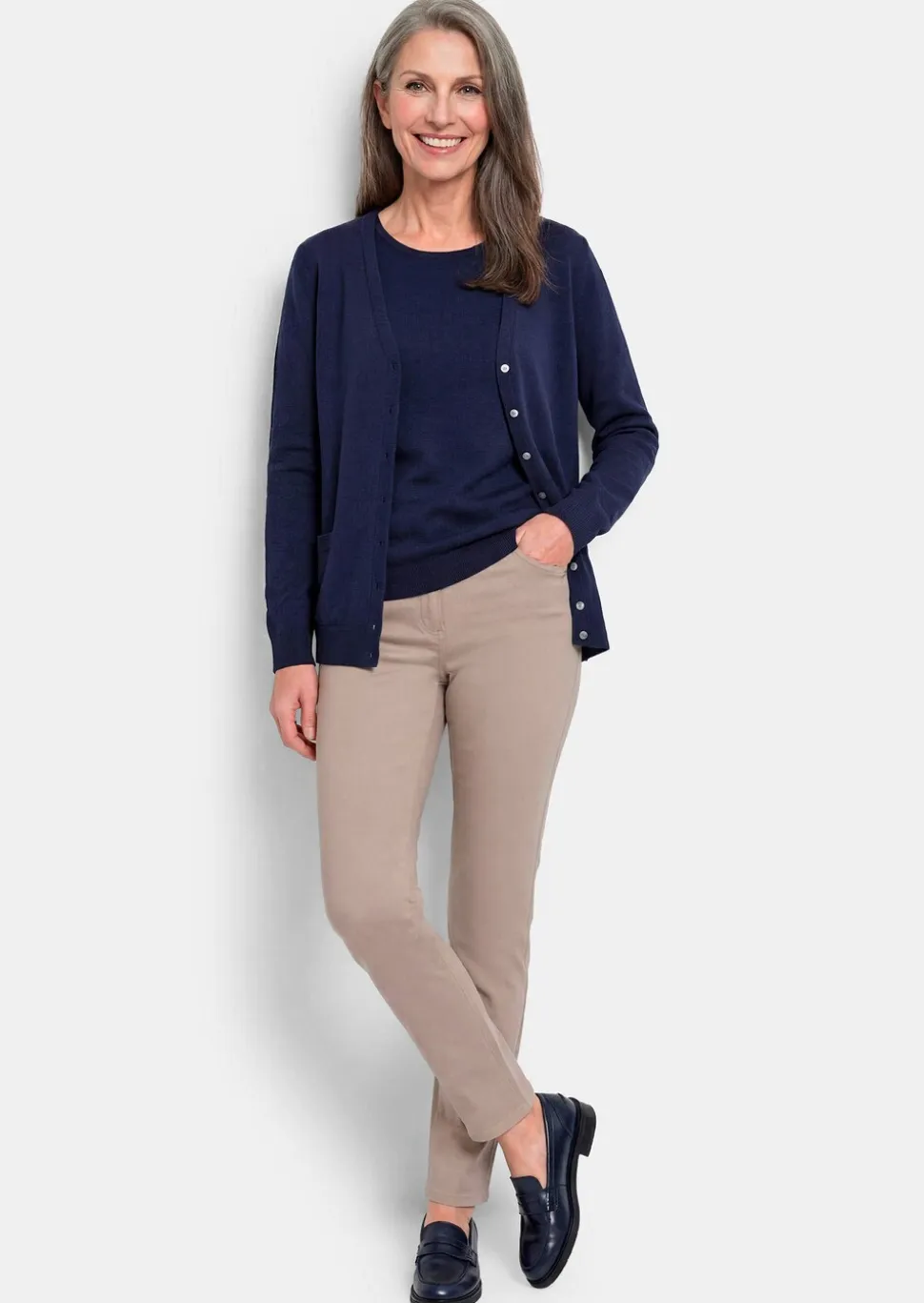 Cardigan en pure laine Mérinos