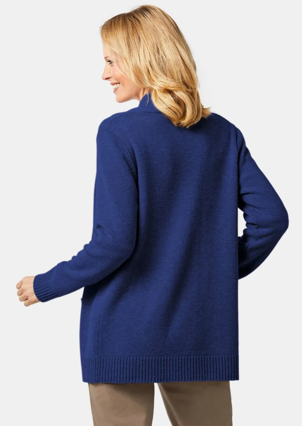 Cardigan. Laine de mérinos