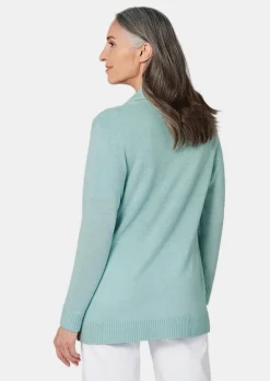 Cardigan. Laine de mérinos