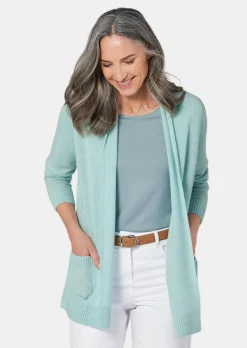 Cardigan. Laine de mérinos