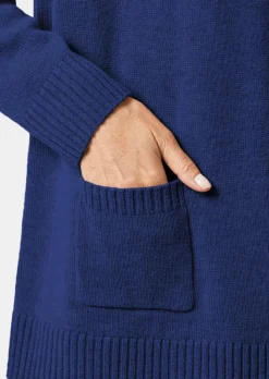 Cardigan. Laine de mérinos