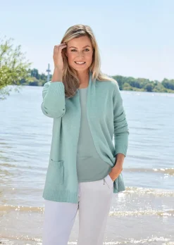 Cardigan. Laine de mérinos