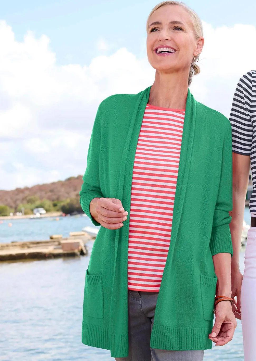 Cardigan. Laine de mérinos
