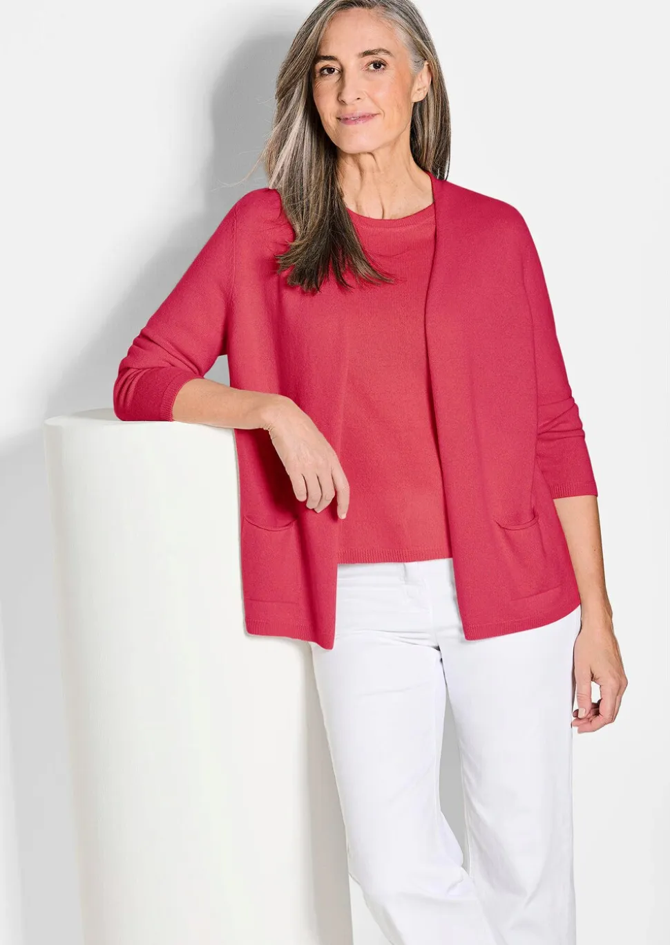 Cardigan long en cachemire