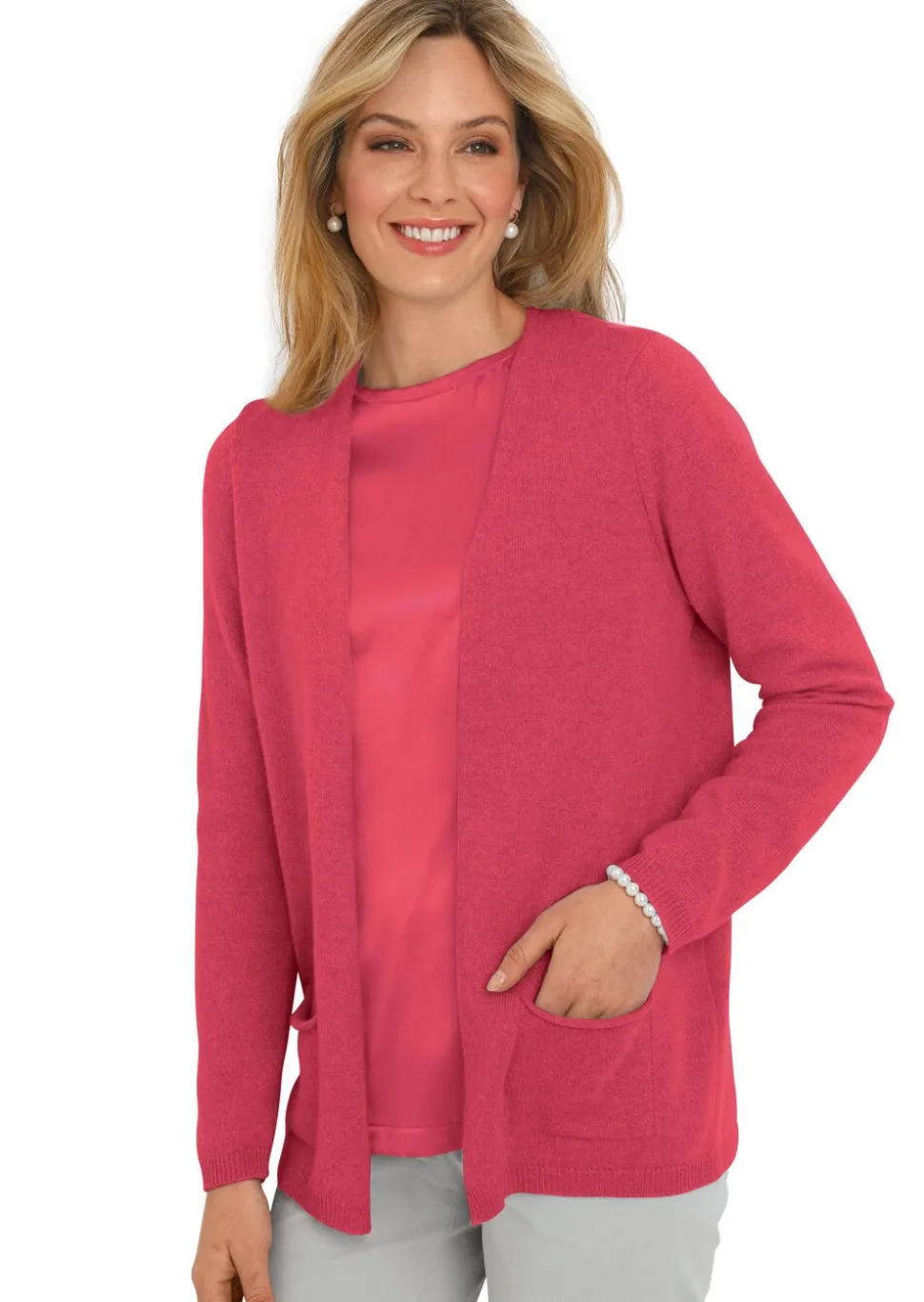 Cardigan long en cachemire