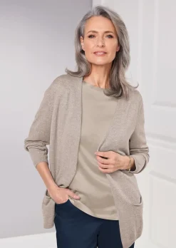 Cardigan long en cachemire