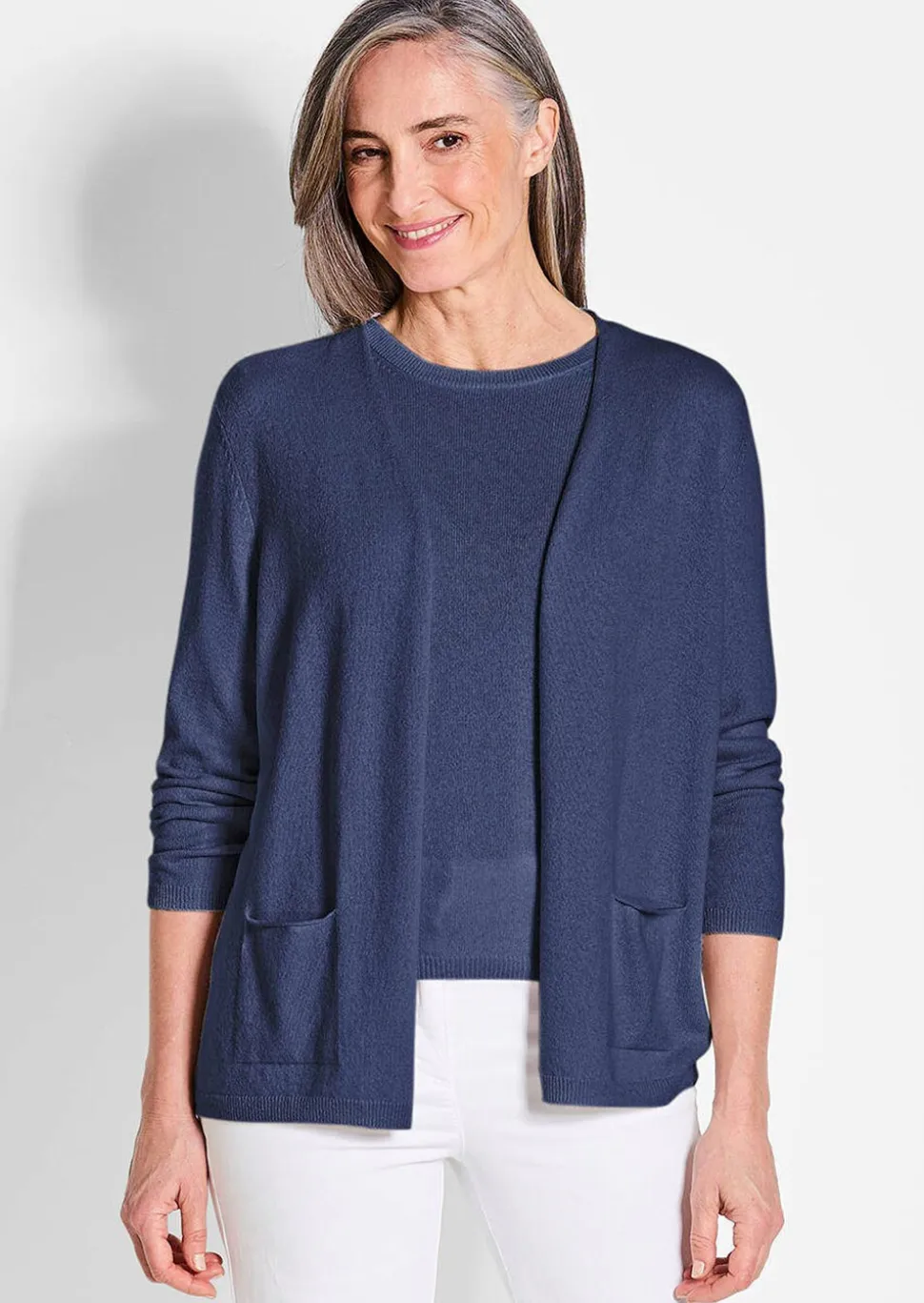 Cardigan long en cachemire