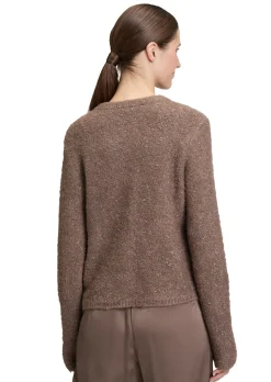 Cardigan moelleux avec fil brillant