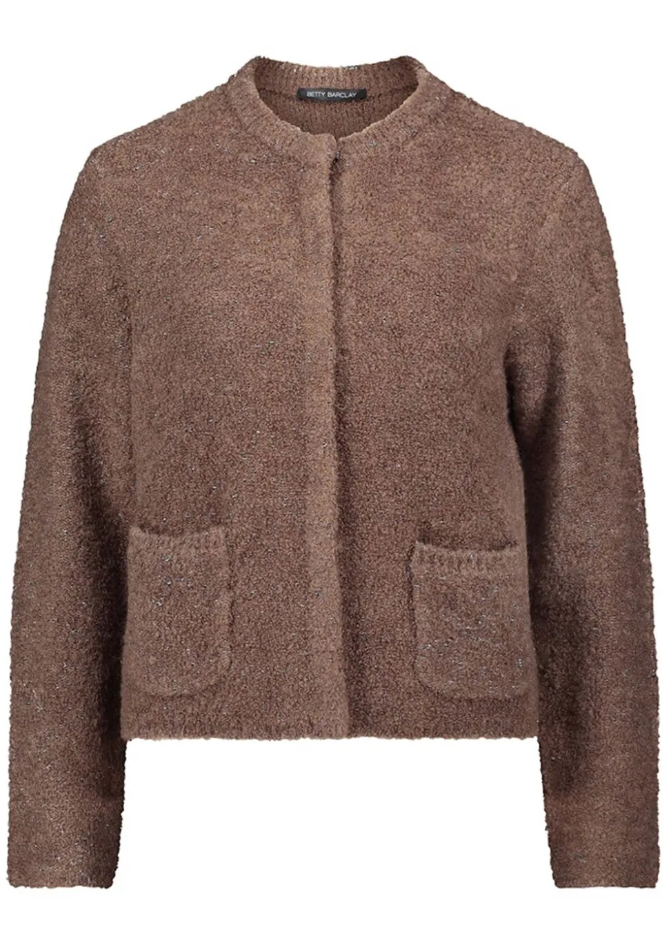 Cardigan moelleux avec fil brillant