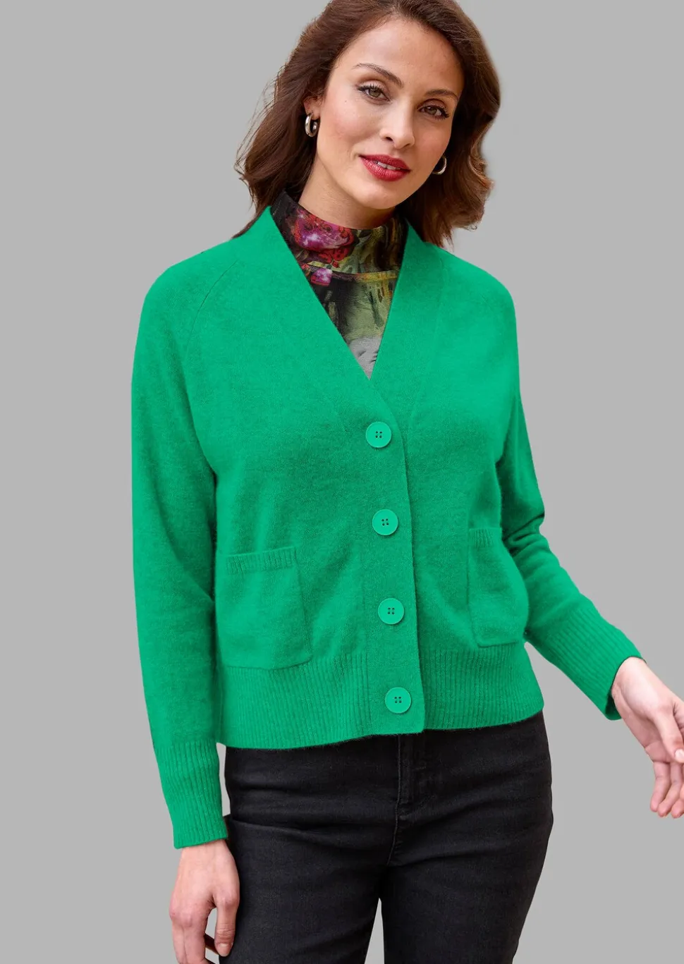 Cardigan oversized en cachemire