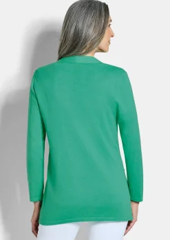 Cardigan sans fermeture en COTTAMIRA