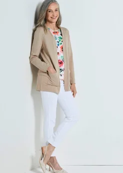 Cardigan sans fermeture en COTTAMIRA